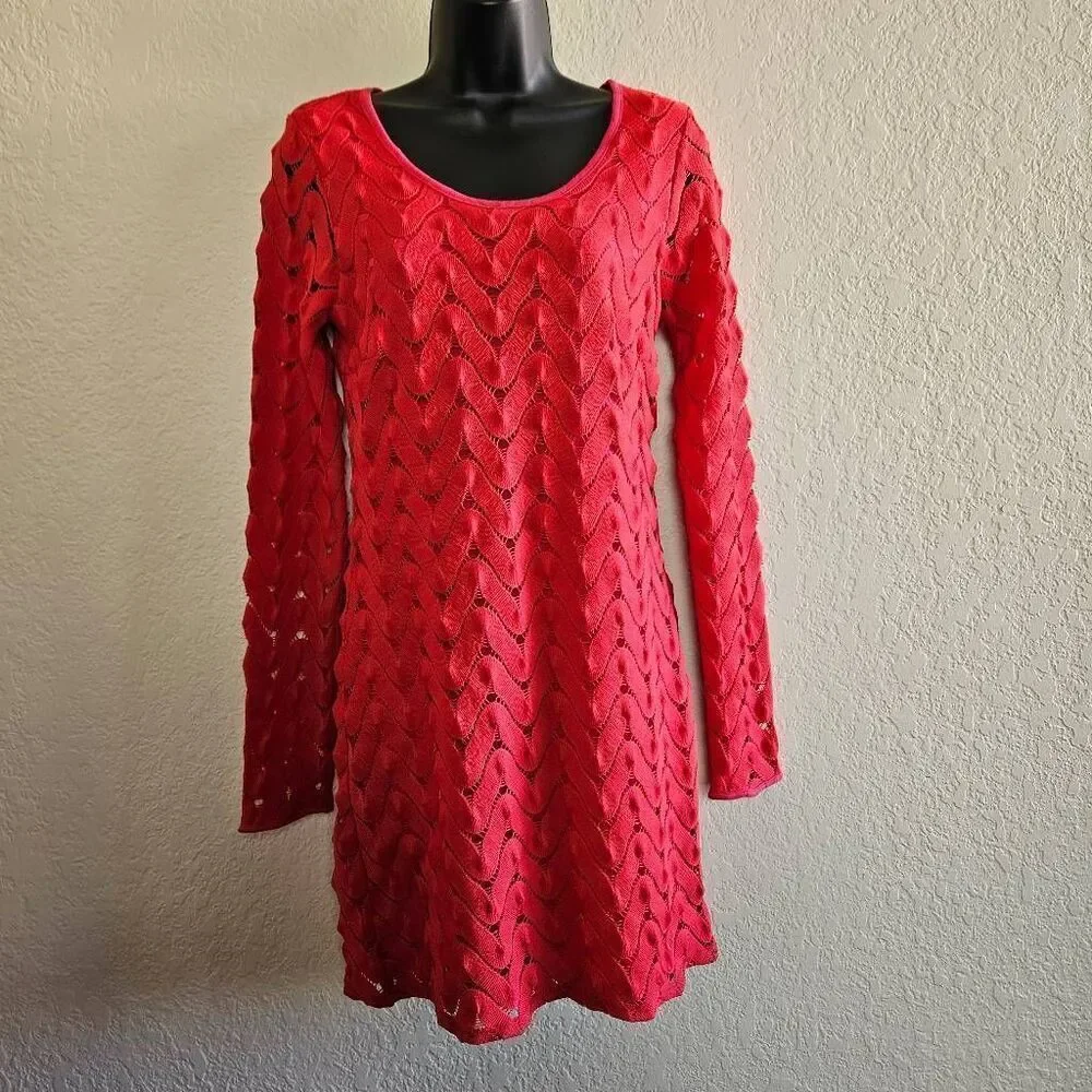 Free People Wild Thing Long Sleeved Dress